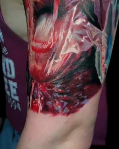 Outstanding realistic tattoo work done by &copy; Artem Tsytsylin, Kharkov | Ukraine