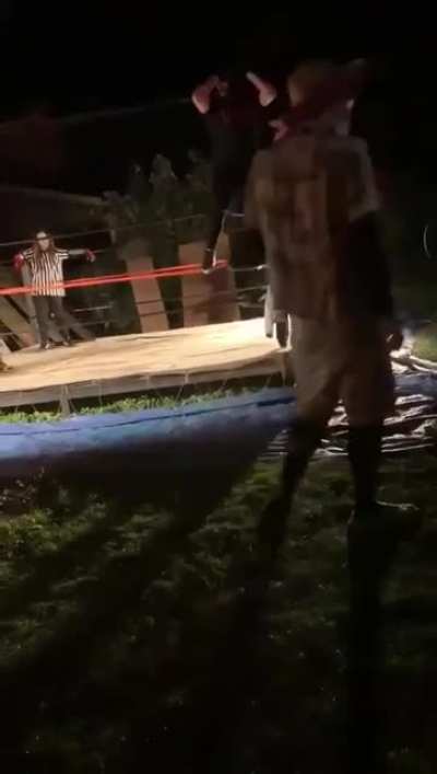 Never try stunts if you're a dumb