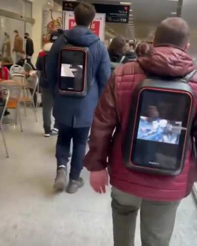 Walking ads