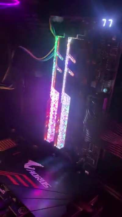 URGENT!!! lmao, my trident z royale g sticks rgb are freaking out and idk how to fix it. anybody know?
