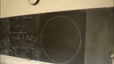 Celebrating making a perfect circle