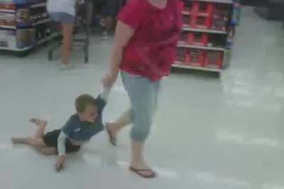 Nothing to see here in Walmart - found on my blackberry -probably 2009