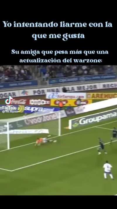 yo intentando liarme con la que me gusta