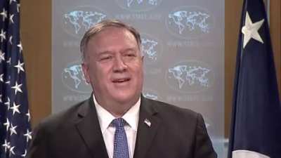 "There will be a smooth transition to a second Trump administration" - Secretary of State Mike Pompeo