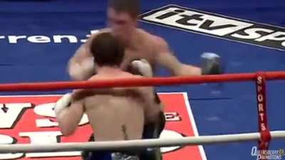 Michael Katsidis brawling with Graham Earl