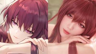 Kafka Fermata | Original &amp;amp; Cosplay Comparison (Cosplay by @贝勒儿)