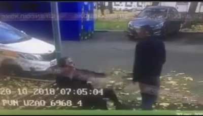 Wheelchair stabbing