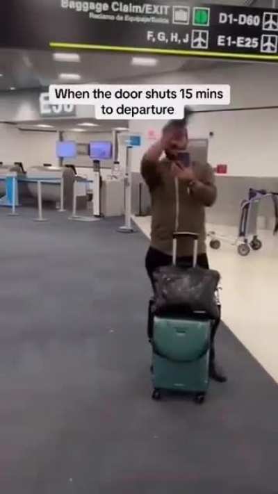 Me when plane