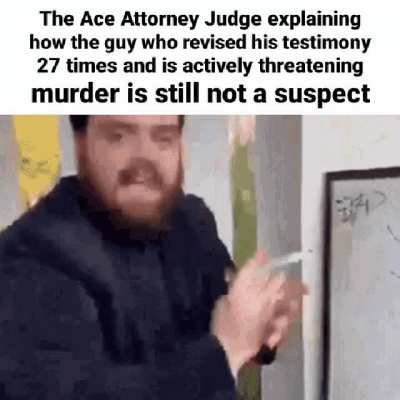 "Yeah he seems innocent to me"