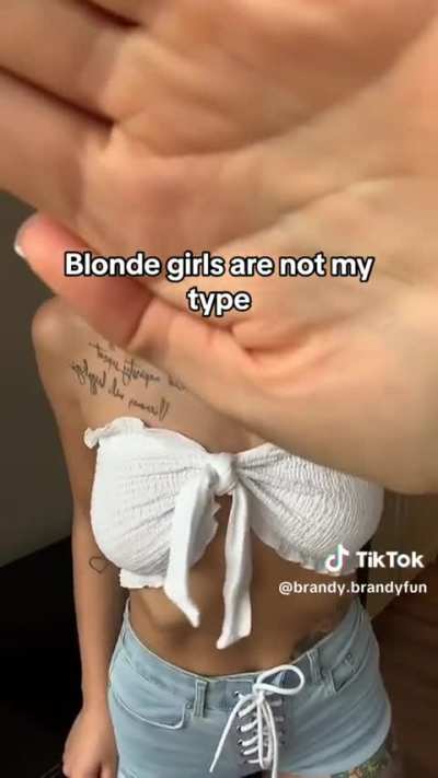 Blonde girl
