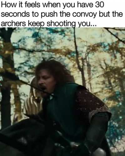 Bloody archers...