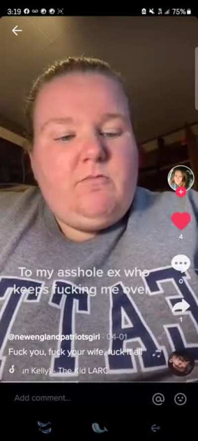 Went to school with this girl, her FB is 1000x more cringe than this too. Yikes.