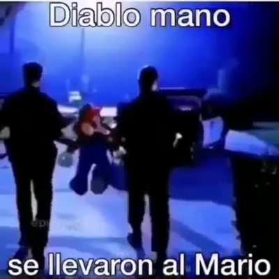 Mario se sacrifico para que los nintenderos no se los llevar&aacute;n por pedofilia