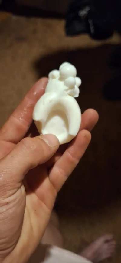My plumbas egg (burst while boiling)