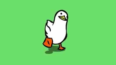 It's just a duck.