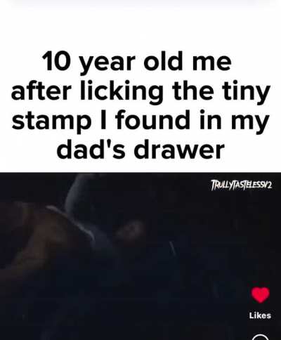 Dad, we need more stamps &eth;&frac12;