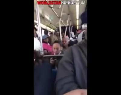 Funniest Bus Argument, Man Goes In On Woman For Going Off On Bus Driver