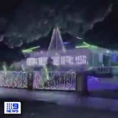 This Christmas light display in Melbourne featuring a remix of Daniel Andrews saying, &lsquo;Get on the Beers&rsquo;