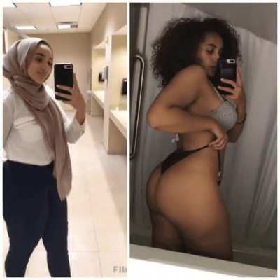 Hijabi With A Big Ass