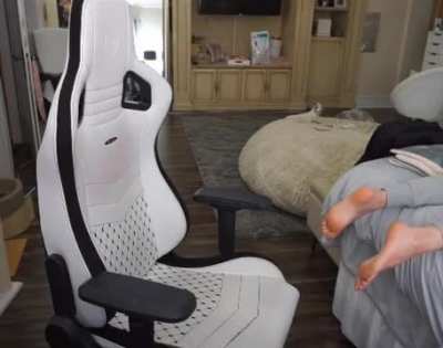 Pokimane on her bed - 2019