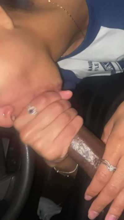 I never miss a drop of cum