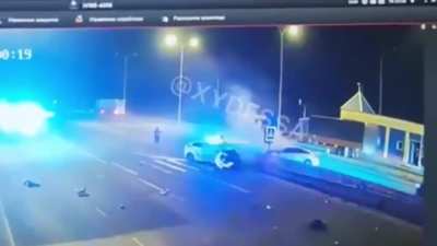 Cops in ukraine cause accidents