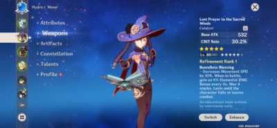 Mona "Lavawalker" Megistus (Anti-Pyro Hypostasis Build)