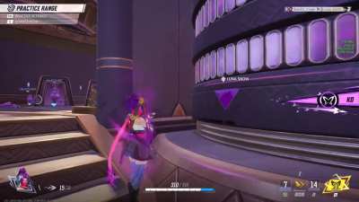 Psylocke Ghost-Dash Oneshot Combo [275 hp] Leftclick &amp;gt; Rightclick &amp;gt; Dash &amp;gt; Melee &amp;gt; Dash