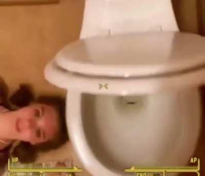 Pissing alone stranger?
