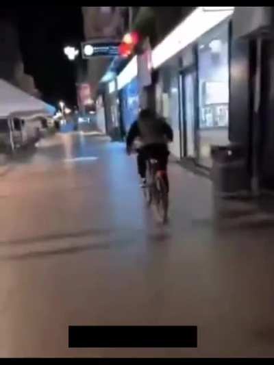 Naruto on bicycle