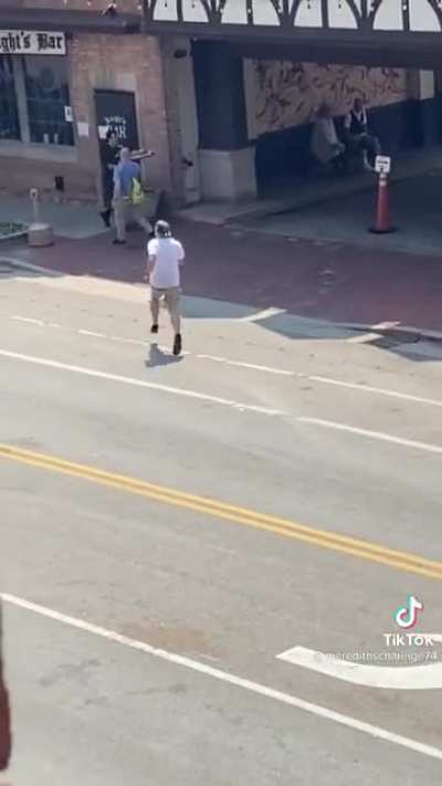He's a runner...