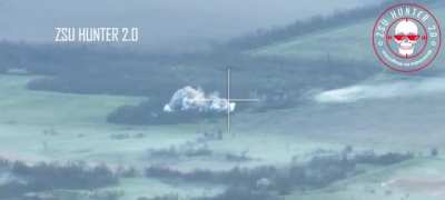 RU POV. Ukrainian positions are struck by the RU TOS-1A "Solntsepek".