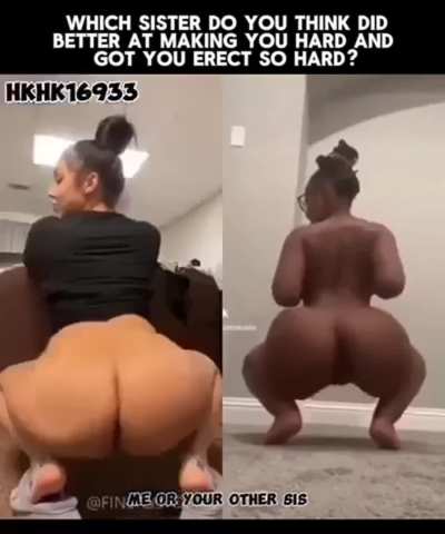 Which is the better sister tho?🧐