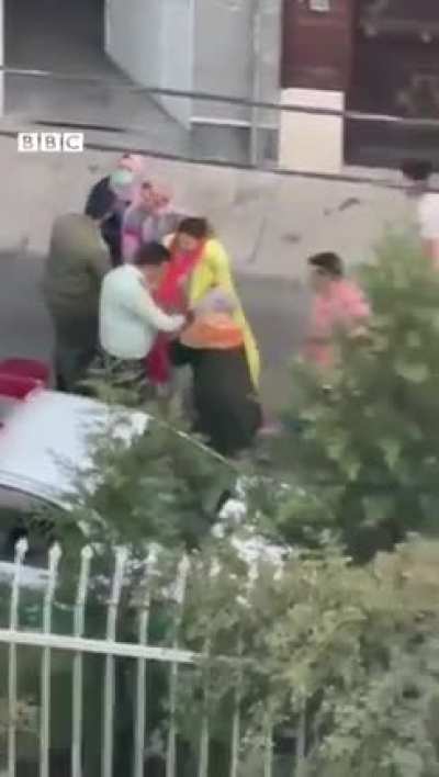 A man was beaten and arrested by the police for "dog walking" in Iran, which is considered illegal according to Islamic laws.