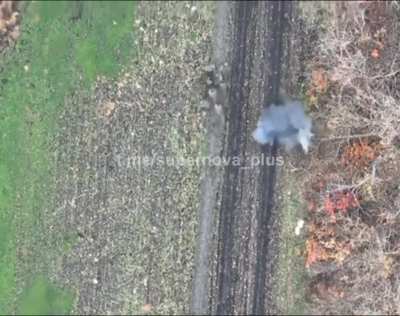 Ukraine's formidable drone army strikes again.