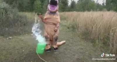 Zoom, he went