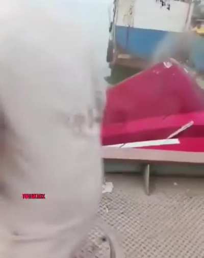 Bus in Bangladesh jumps from a Ferri while trying to board the said ferri
