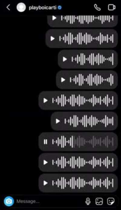 Communicating with Playboi Carti