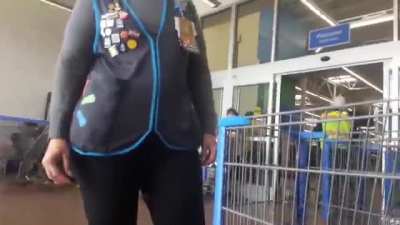 His "civil liberties" didn't make it through the Walmart double doors