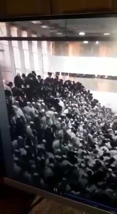 Dozens injured after bleachers collapse at a synagogue in Givat Ze'ev, a town northwest of Jerusalem.