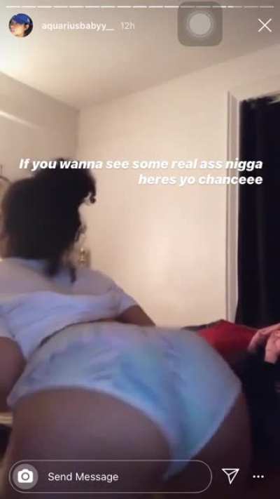 Bx whore IG @aquariusbabyy__ she fucked my bro for a moose knuckle coat 😂🙆🏾&zwj;♂️