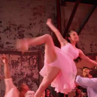 Upskirt from the new season of The D'Amelio Show