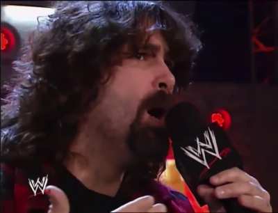 In honour of Mick Foley announcing he&rsquo;s losing weight for a final match (a deathmatch), here&rsquo;s a throwback to this heated Edge and Mick Foley promo, where he challenges Edge to a hardcore match at WM 22
