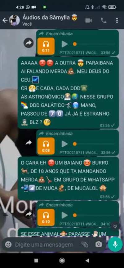 Essa é a sua ADM muquinha ? Fora Sâmylla já, nós paraíbas estamos muito ofendido com isso.