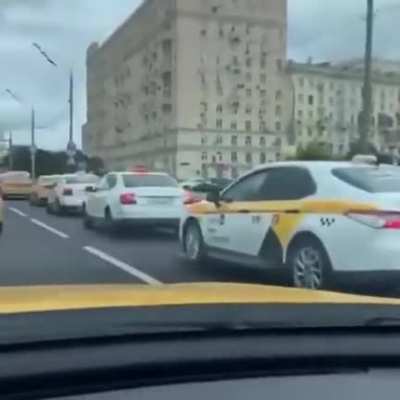 Russia&rsquo;s largest taxi company was hacked and all taxis got routed to central Moscow, creating huge traffic jams across the city.