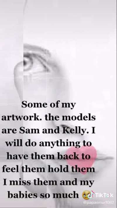 This guy lying about drawing images based on his &ldquo;deceased loved ones&rdquo;... proof in the comments