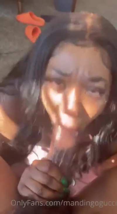she is going dumb on the D 😈🍆