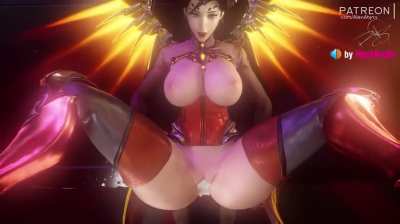 Devil Mercy gets creampied (Extended) (AlenAbyss)