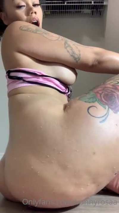 ebony anal