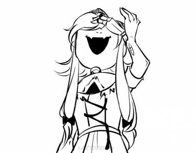 Cyn is losing it by @lazydeer06